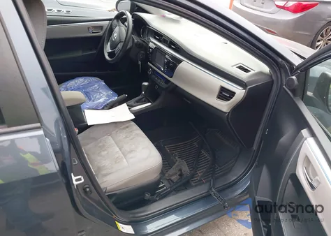 2016 Toyota Corolla Le z USA, uszkodzony, nr VIN 2T1BURHE1GC645001